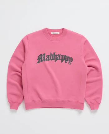 Madhappy Bijou Rhinestone Fleece Crewneck Sweatshirt