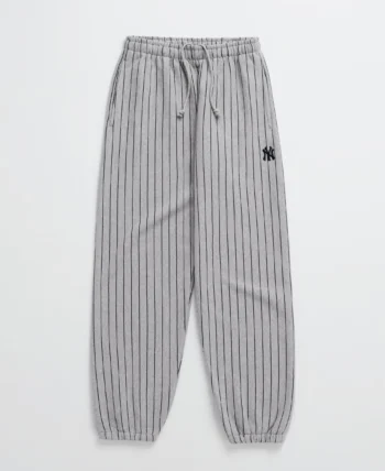 Heather Madhappy Yankees Pinstripe Sweatpants