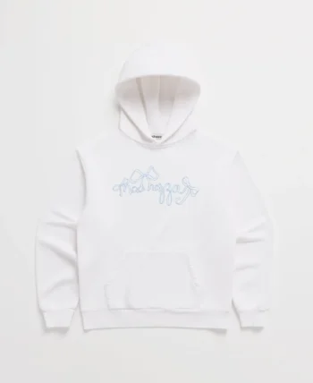 White Madhappy Bow Hoodie